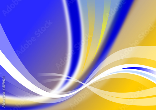 Design Wellen in Farbe