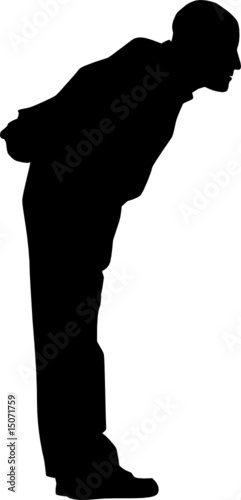 Mann (Silhouette)