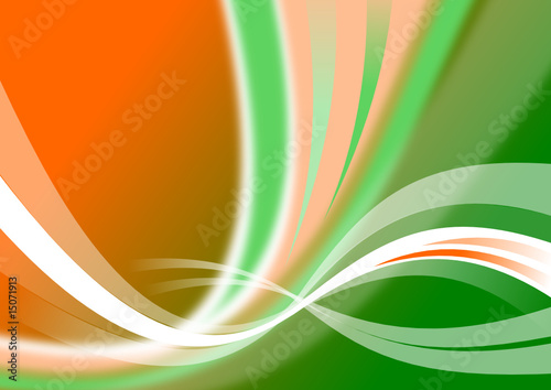 Design Welle in Farbe