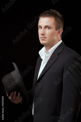 Portrait of an hansom man