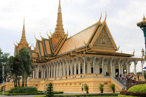 résidence royale,Phnom Penh © jean claude braun