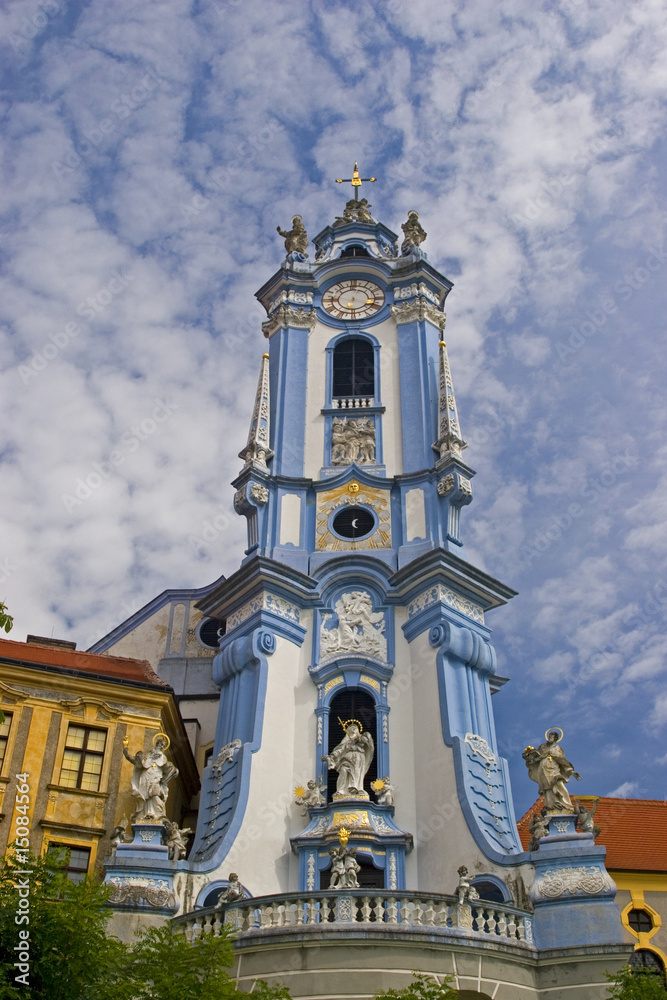 Fototapeta premium Kirche von Dürnstein in der Wachau