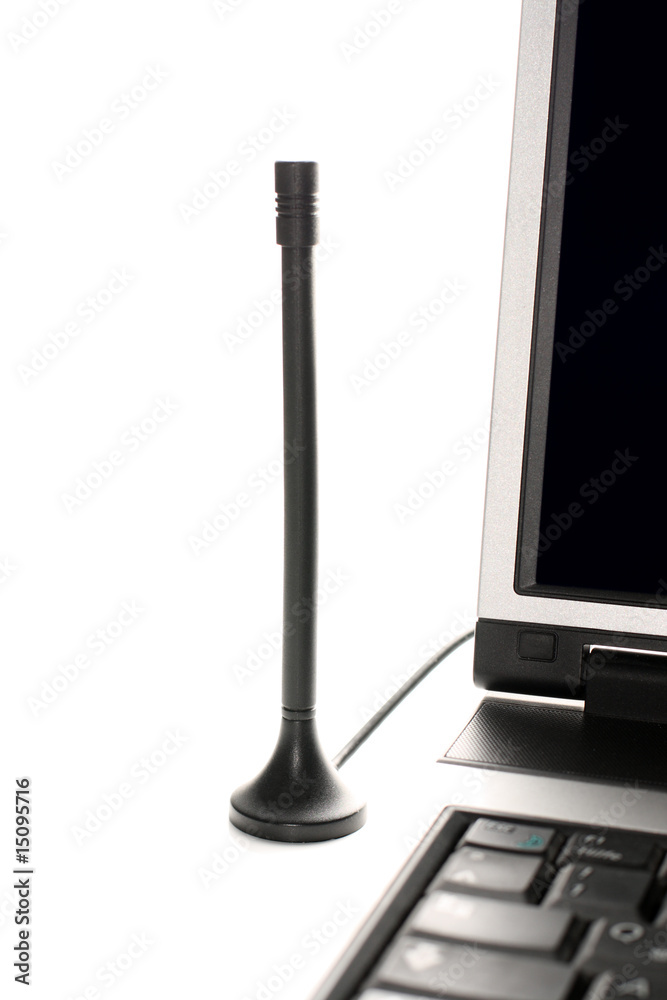DVB-T Antenna next to Laptop DVB-T Antenna next to Laptop