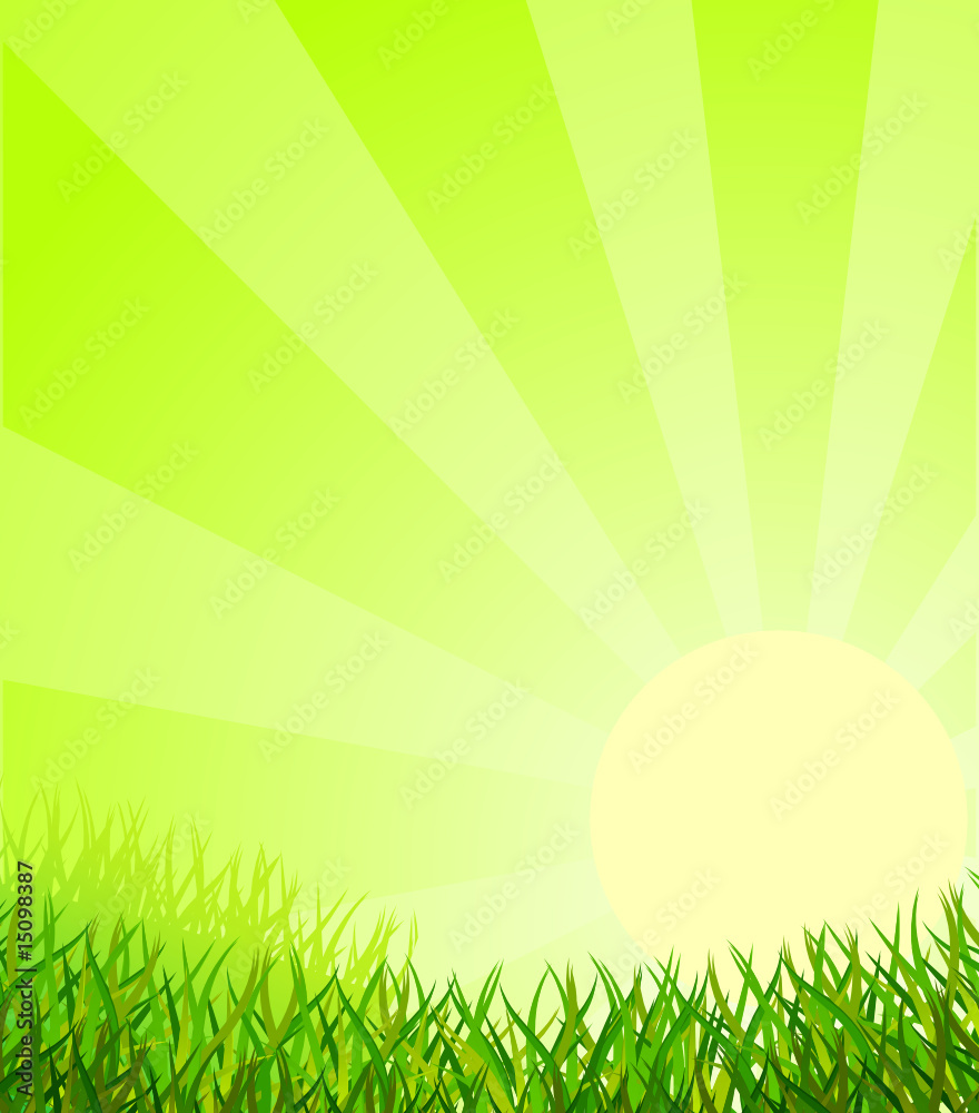 Ecological background. Vector illustration Ecological background. Vector illustration