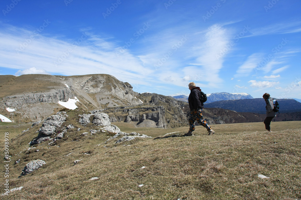 Sur les hauts plateaux