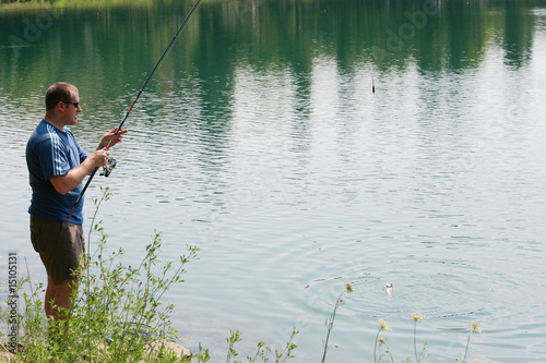 pesca in laghetto