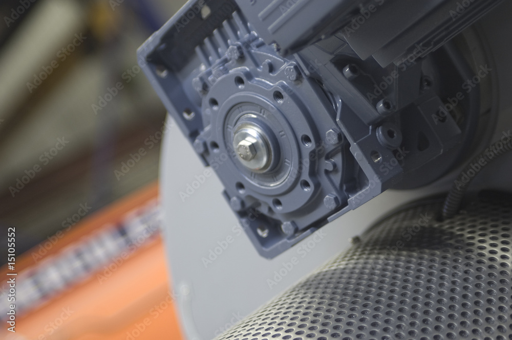 Metal industrial machine part Metal industrial machine part