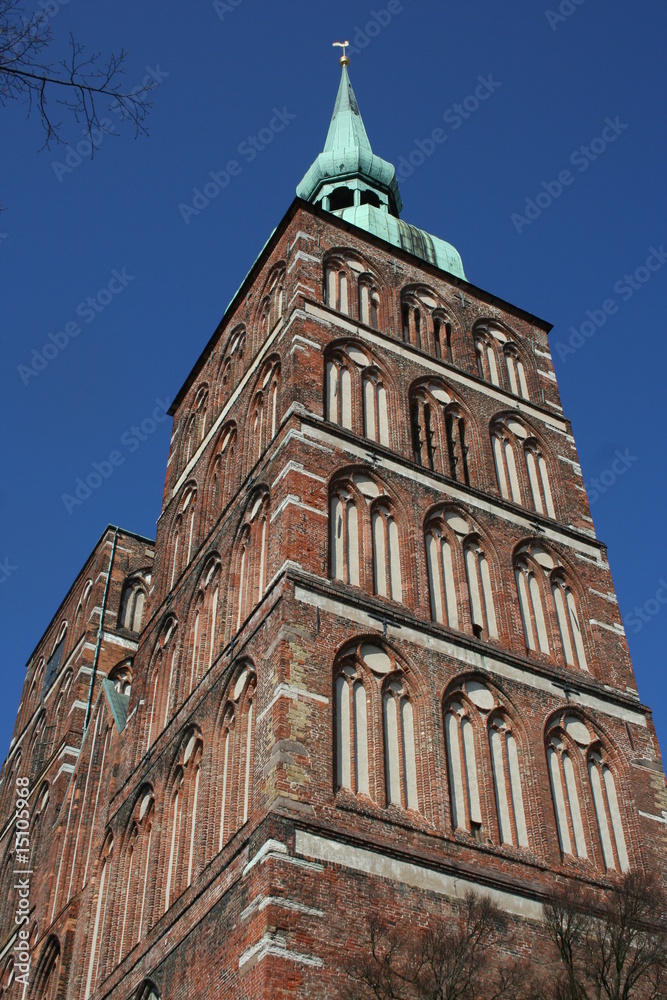 St. Nicholas Church at Stralsund Germany St. Nicholas Church at Stralsund Germany