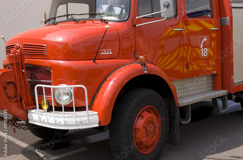 camion rouge