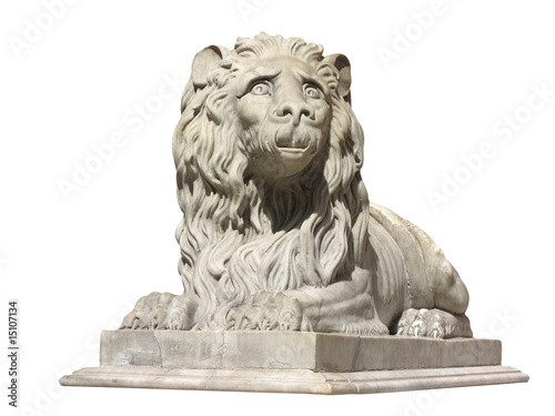 Lion Sculpture  looking front