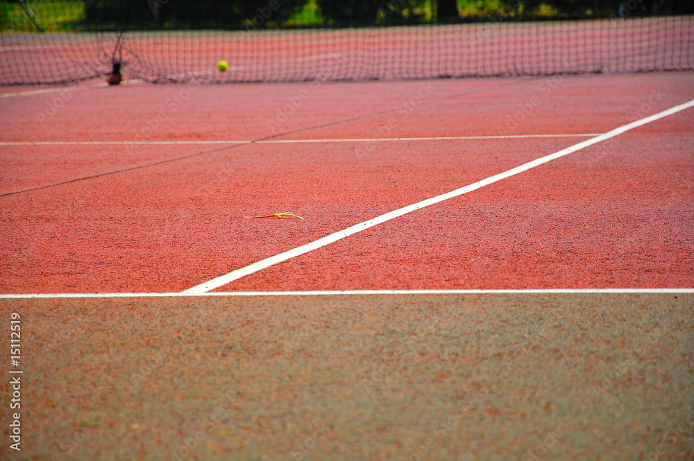 Fototapeta premium Terrain de tennis.