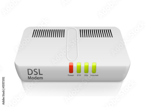 Bilde på lerret DSL Modem