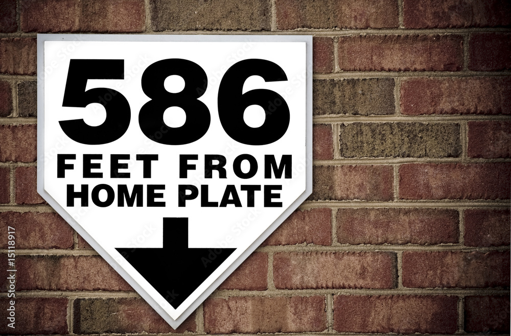 Obraz premium Stadium Sign