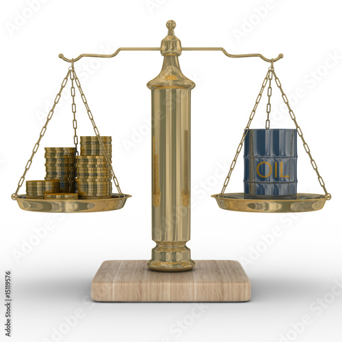 Oil and money for scales. I...