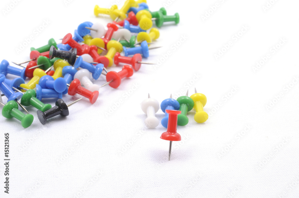 Leadership. Concept with pins Leadership. Concept with pins