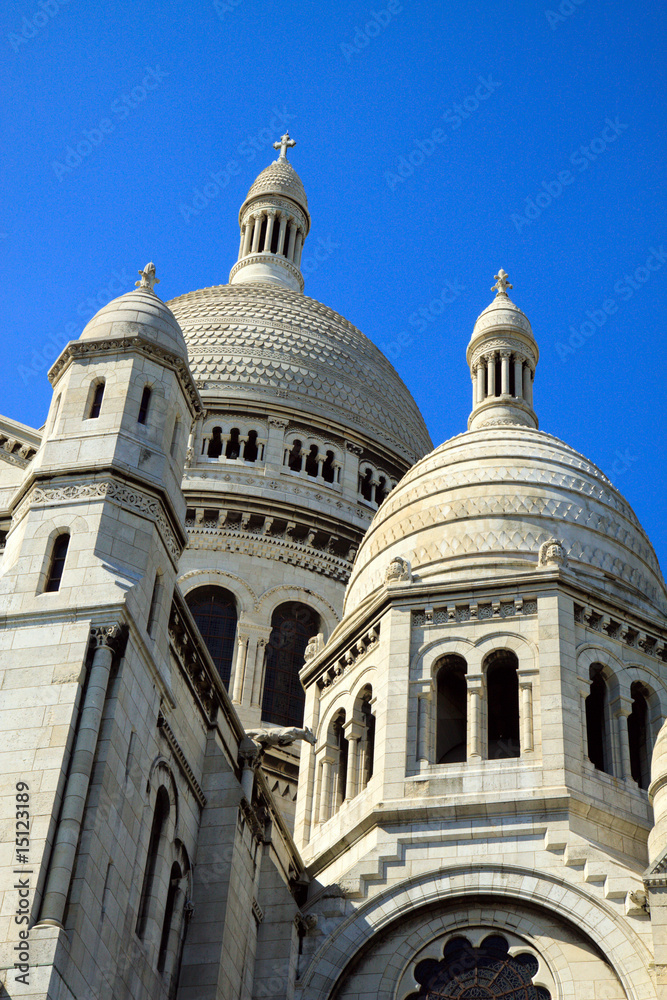 Basilica of the Sacre Couer on Montmartre, Paris, France