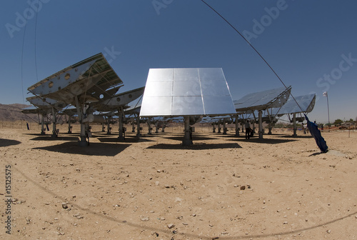 Sun collector panel