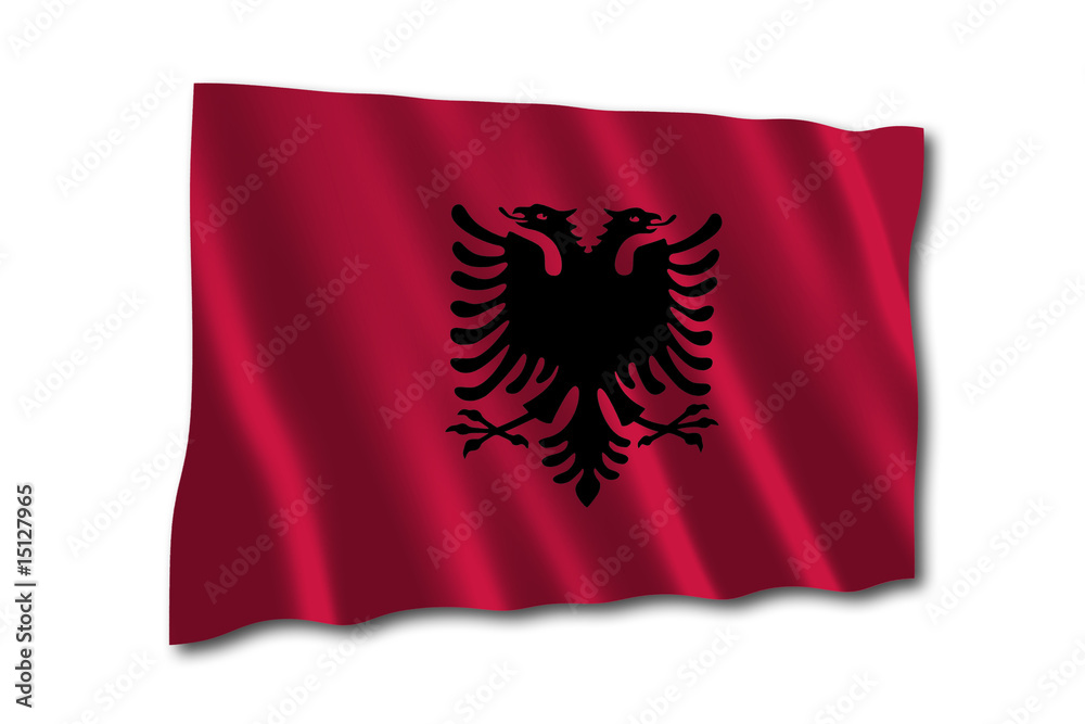 Albanien Flagge Fahne albania flag Albanien Flagge Fahne albania flag