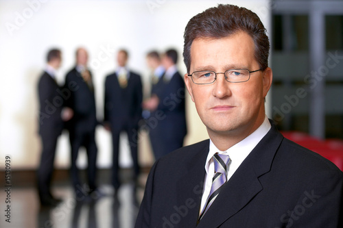 Fototapeta kuchenna Teamleiter