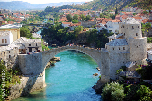 The Old Bridge, Mostar, Bosnia-Herzegovina photo