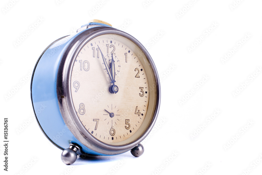 Blue alarm Clock Blue alarm Clock