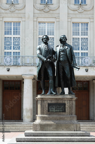 Goethe & Schiller Denkmal Weimar