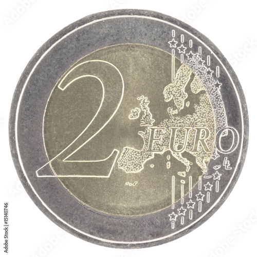 Uncirculated 2 Euro new map
