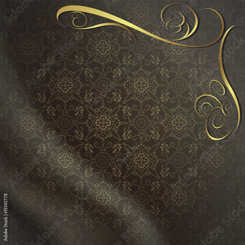black and gold
