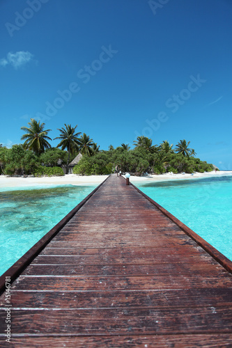 Malediven - Angaga - Maldives © tagstiles.com