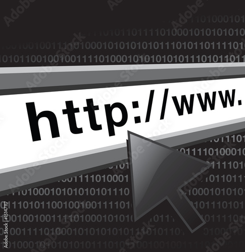 internet address banner