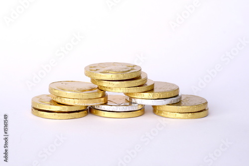 chocolate coins