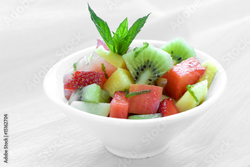 bowl of fruit salad