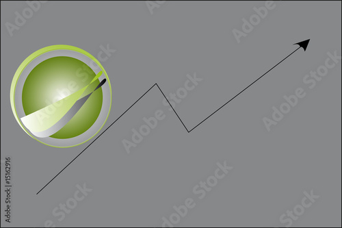 logo gris vert