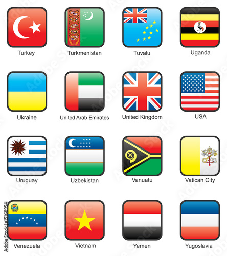 Flag icon set (part 12)
