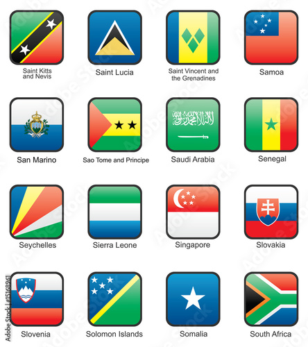 Flag icon set (part 10)