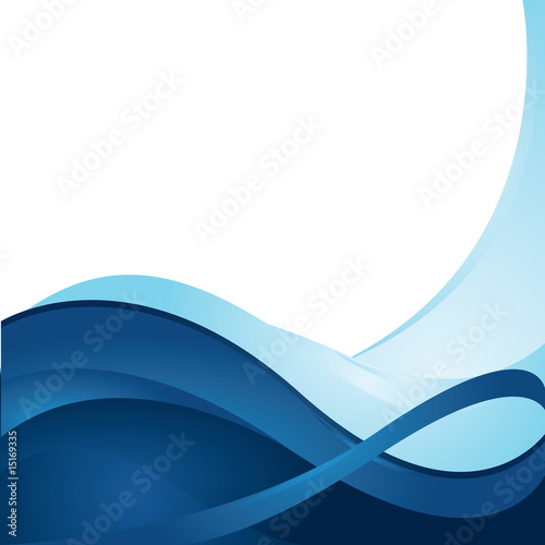 blue background