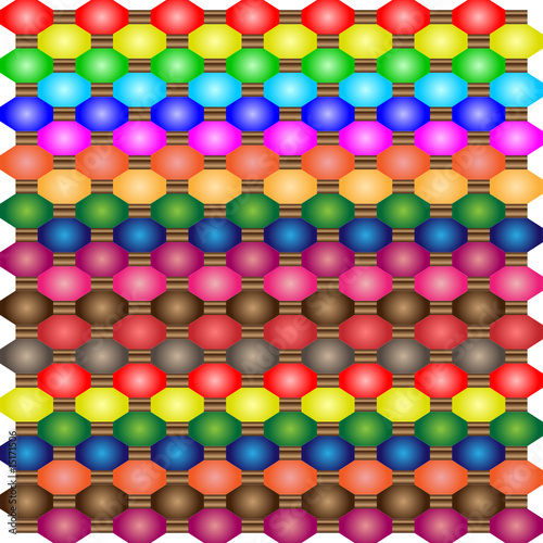 abstract dotted