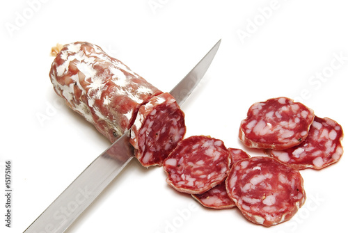 Obraz na plátně saucisson sec pur porc