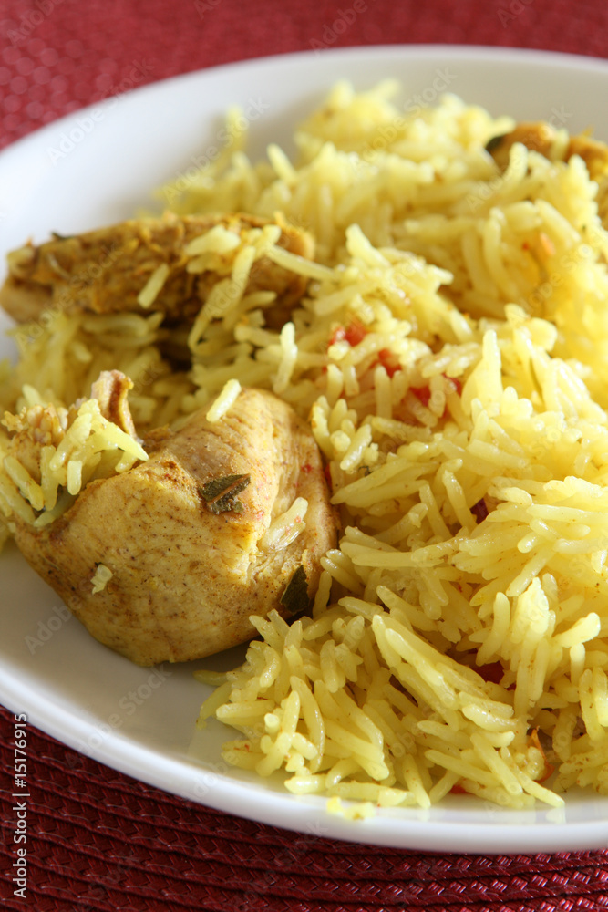 Curried Chicken and Rice Curried Chicken and Rice