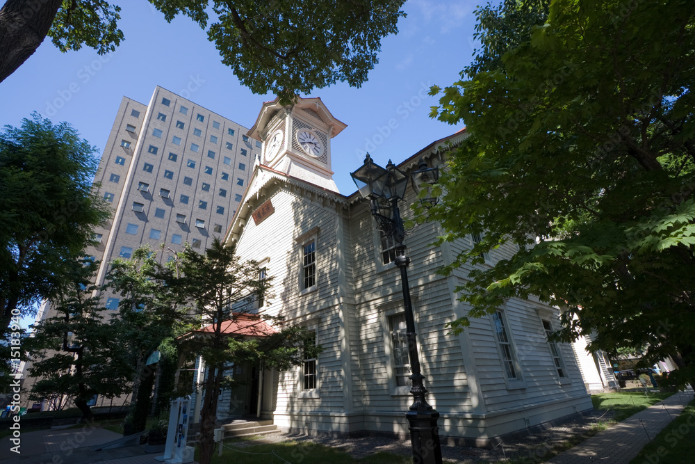 Fototapeta premium 札幌市時計台