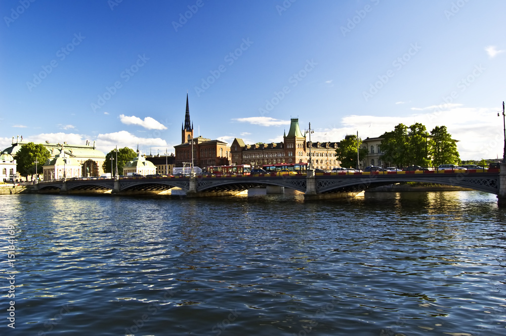 Fototapeta premium Stockholm City