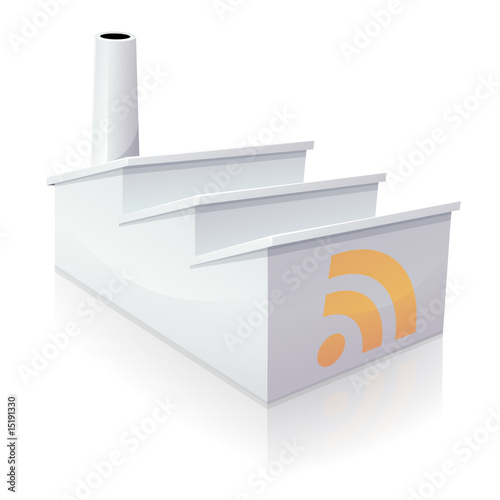 Usine blanche  et flux RSS (reflet)