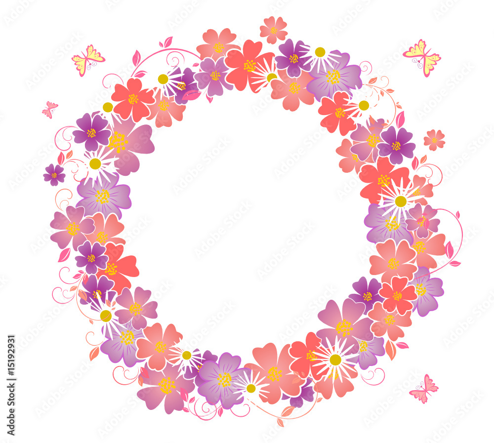 Flower wreath