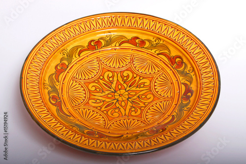 moroccan serving plate