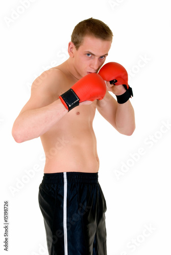 Young male boxer © Patrick Hermans