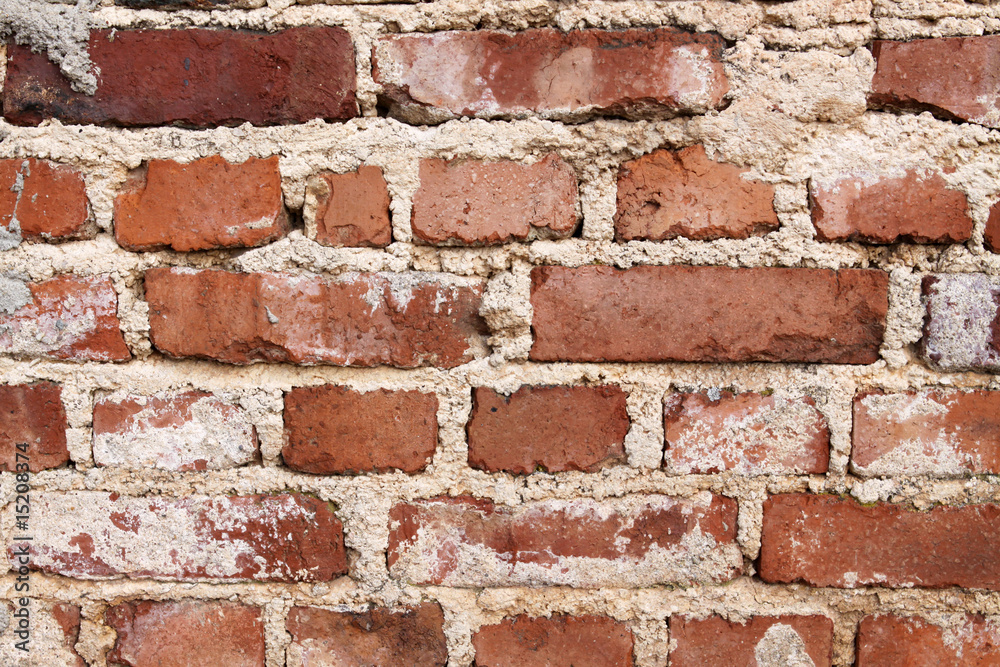 Obraz premium Ziegelmauer,Abstrakt