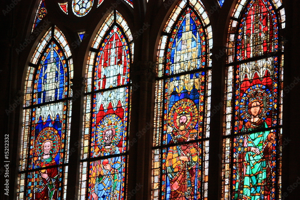 Vitraux de la cathédrale de strasbourg