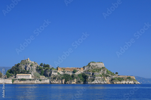 the old castle of Corfu town