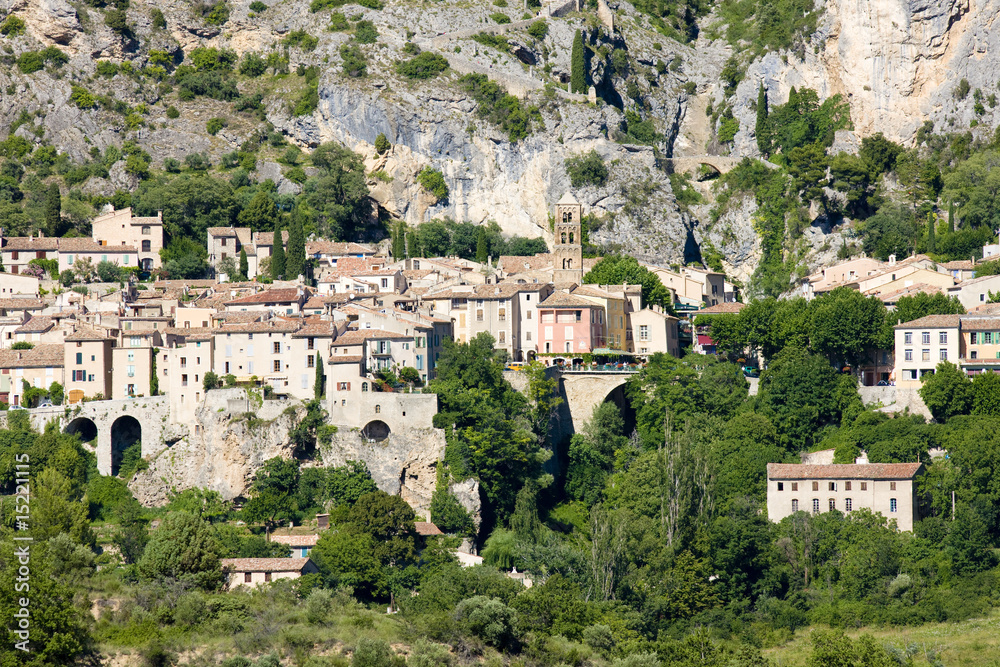 Moustiers Sainte Marie, Alpes-de-Haute-Provence, France