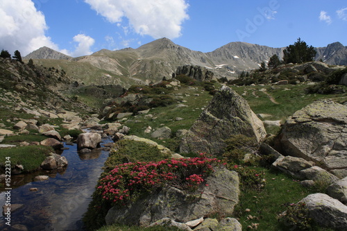Pyrenees range in Andorra